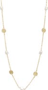 Kiara by Ki-ele Ella Freshwater Pearl Station Necklace