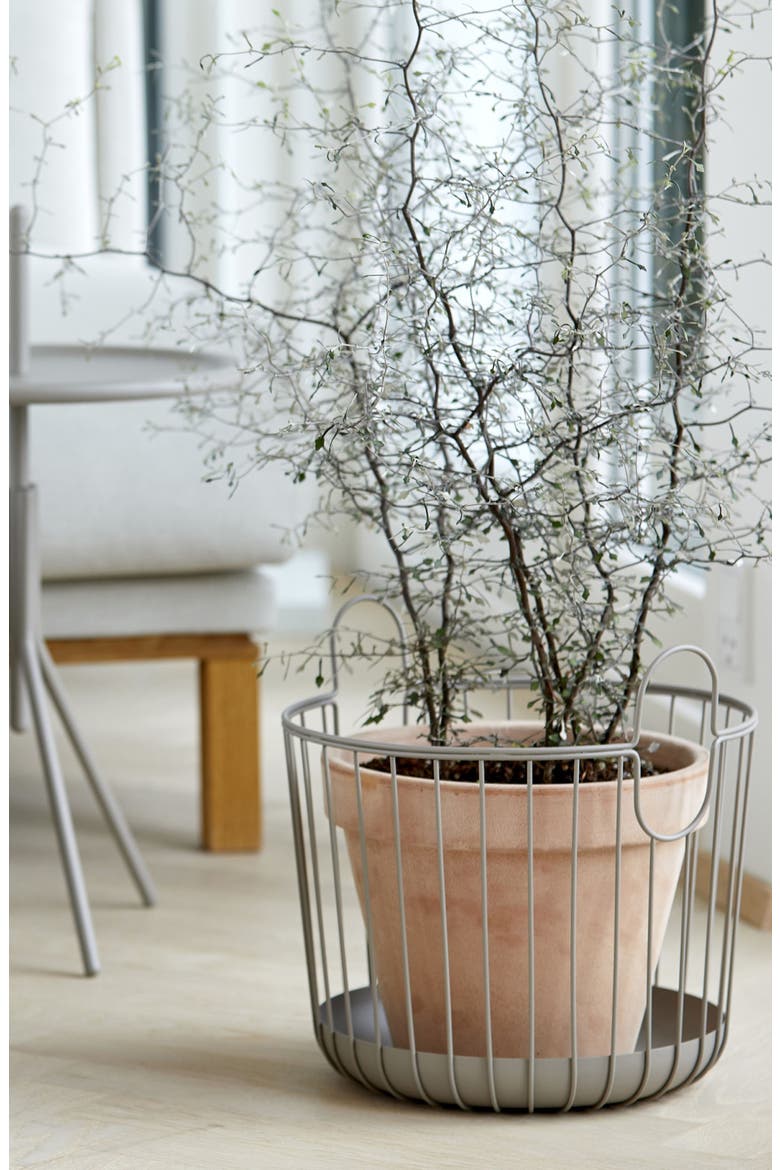 Inu Large Wire Basket, Alternate, color, SOFT GREY