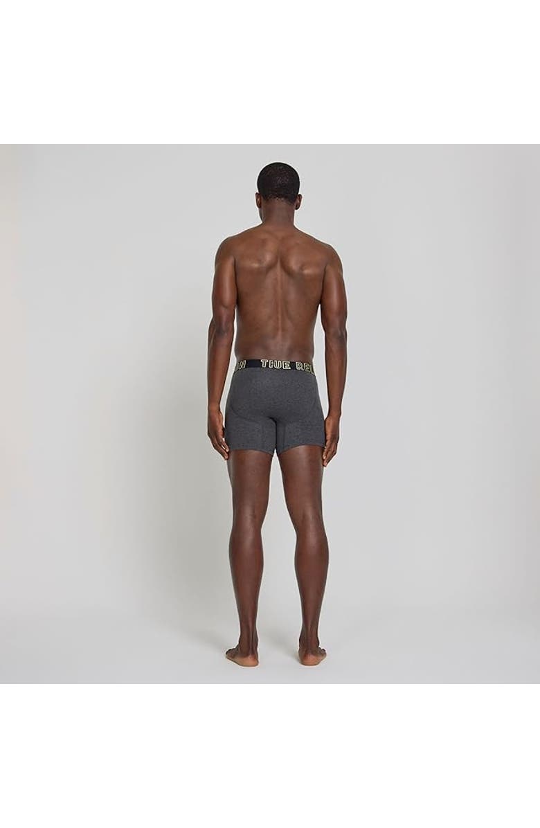 True Religion Boxer Briefs Stretch Underwear Pack of 6, Alternate, color, Black/Gold