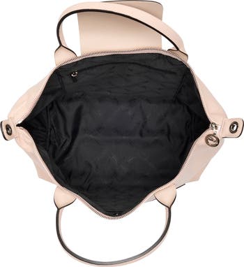 Medium Le Pliage Cuir Crossbody Bag