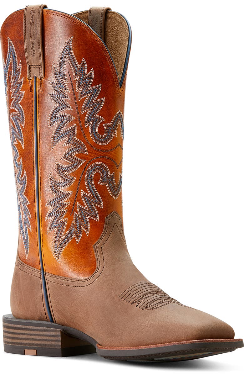 Ariat Hudson Western Boot, Main, color, Light Tan