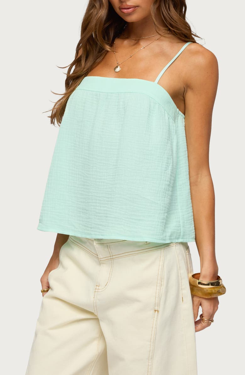 EDIKTED Sapphire Camisole, Alternate, color,