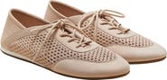 VIVAIA Yara Round-Toe Lace-Up Mesh Sneakers