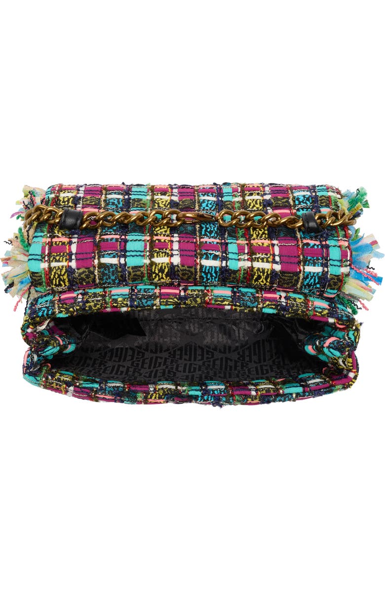 Kurt Geiger London Mini Kensington Shoulder Bag, Alternate, color, Purple Multi