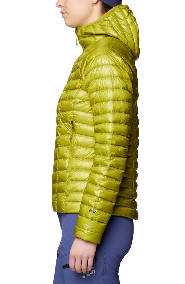 Mountain Hardwear Ghost Whisperer Hoodie, Alternate, color, Python Green