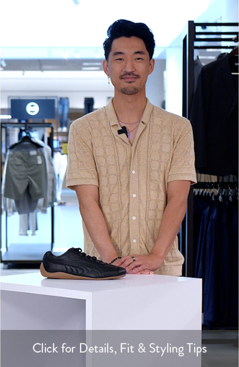 Speedcat Leather Sneaker, sales video thumbnail