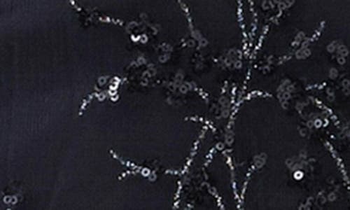 Shop Endless Rose Long Sleeve Sequin Minidress In Black