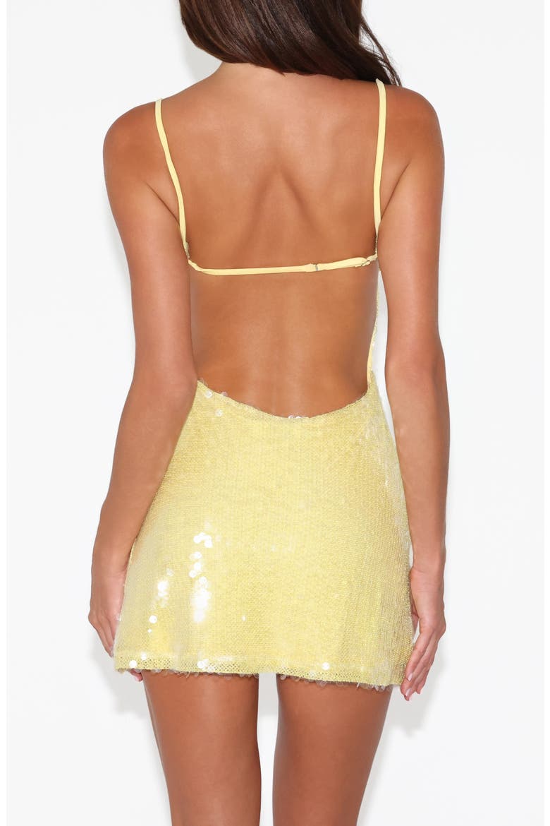 gold sequin open back mini dress Windsor Dipped Gold Sequin Open Back Mini Dress at CoolSprings Galleria in Franklin, TN