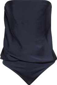 Ramy Brook Ruben Strapless Satin Bodysuit