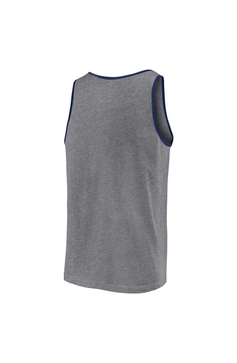 FANATICS Men's Fanatics Branded  Heather Gray Boston Red Sox Primary Tank Top, Alternate, color, Heather Gray