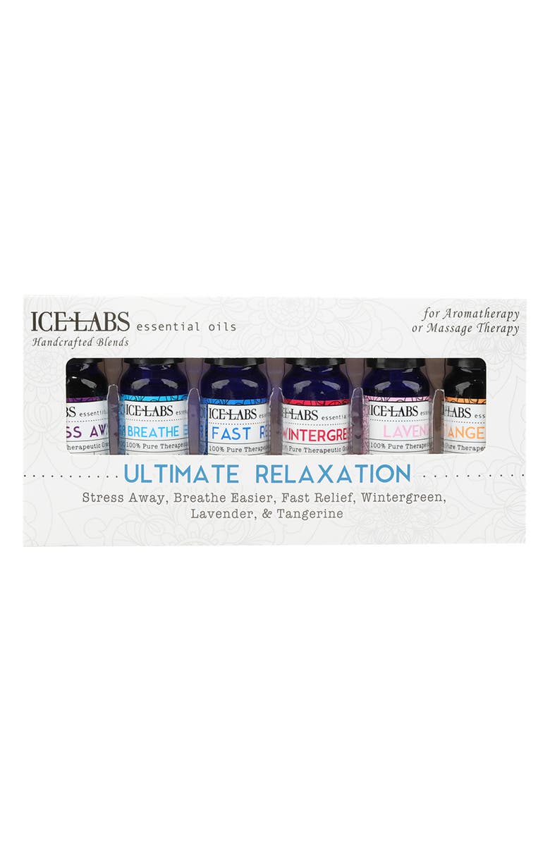 VIVITAR Ultimate Relaxation Essential Oils - Set of 6, Main, color,