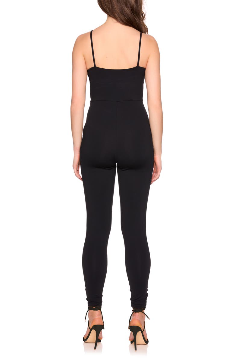 Susana Monaco Very V String Jumspuit, Alternate, color, 