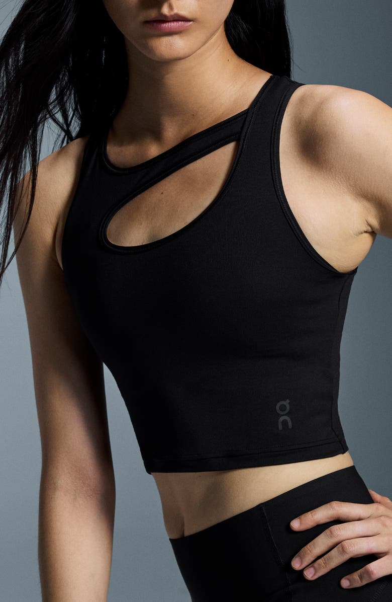 On Studio Cutout Crop Top, Alternate, color, 
