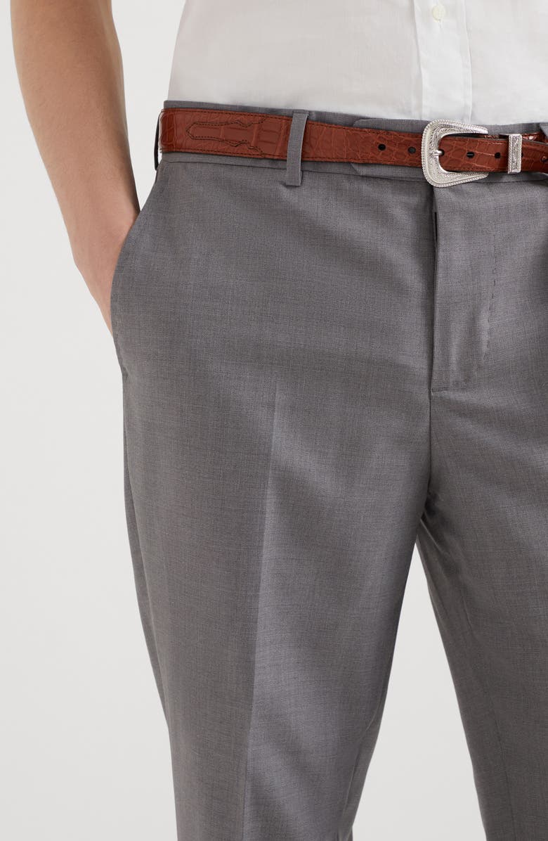 Brunello Cucinelli Formal fit trousers, Alternate, color, 