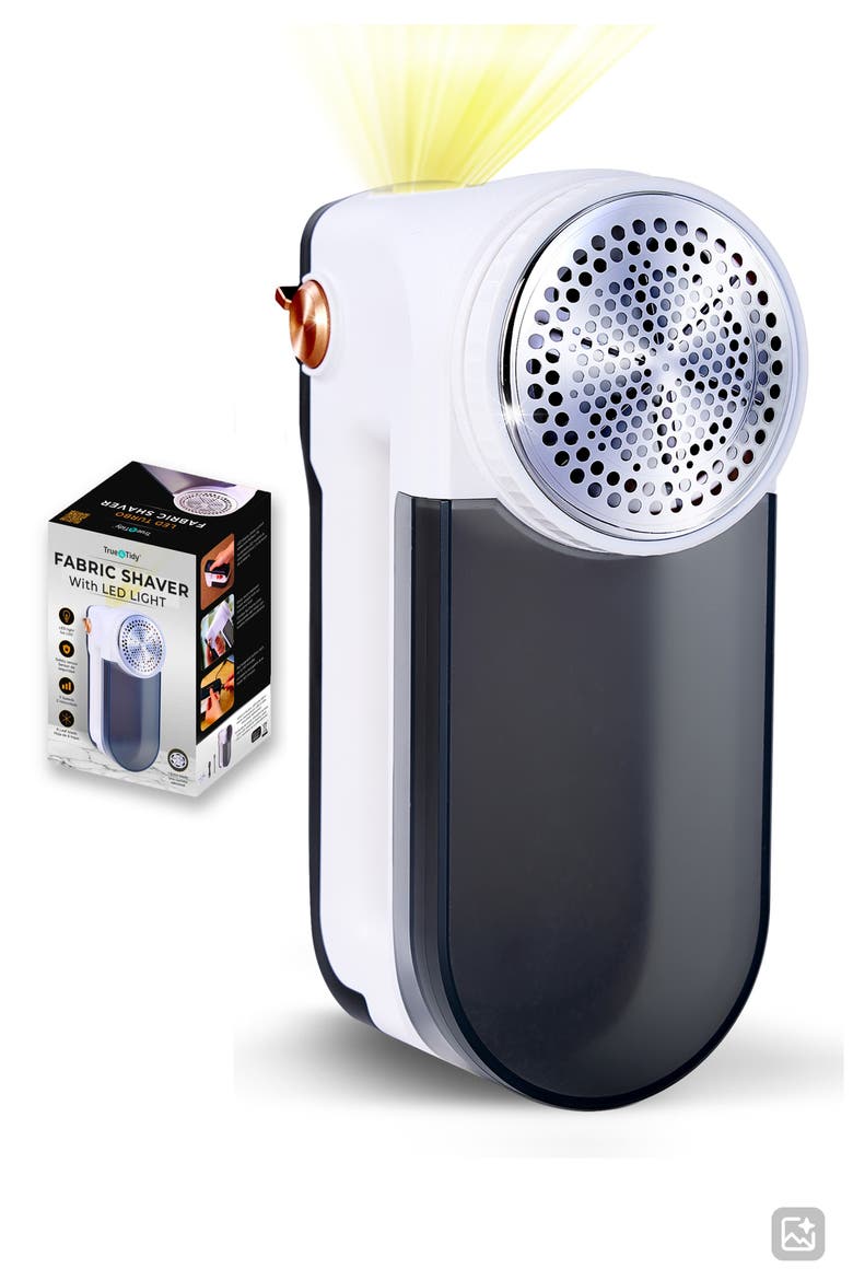 LED Turbo Fabric Shaver, Main, color, WHITE