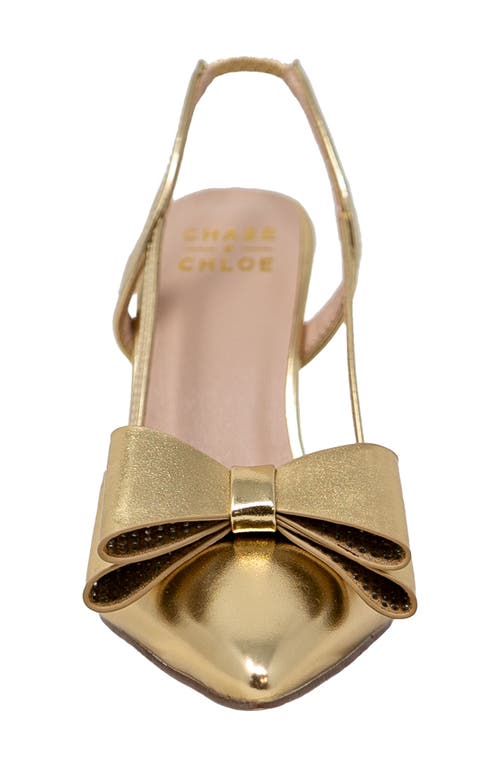 Chase & Chloe Chase And Chloe Amalia Slingback Pump