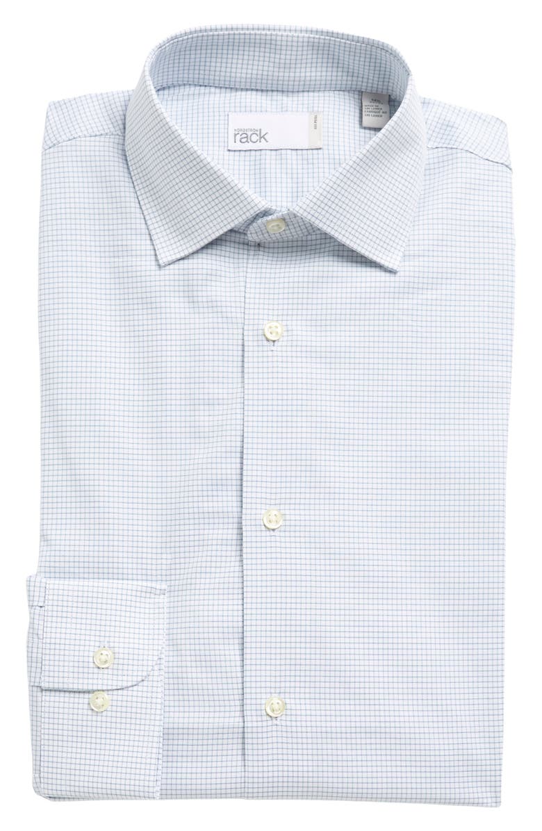 NORDSTROM RACK Trim Fit Textured Grid Dress Shirt | Nordstromrack NORDSTROM RACK Trim Fit Textured Grid Dress Shirt | Nordstromrack