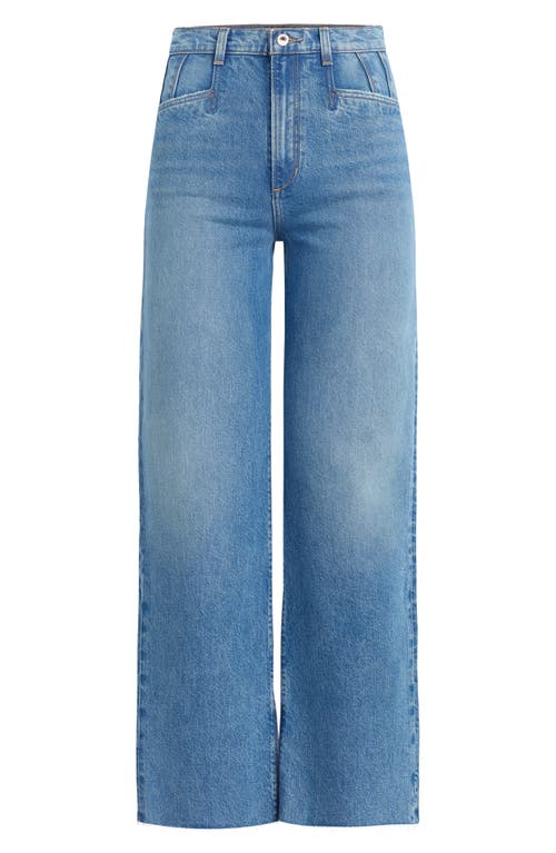 Favorite Daughter The Jordie Wide Leg Super High Rise Jeans In Crosby