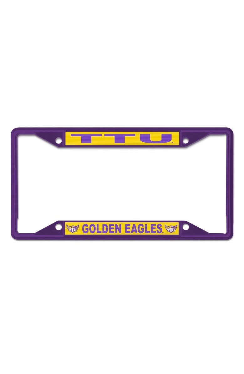 WINCRAFT Tennessee Tech Golden Eagles Chrome Color License Plate Frame, Main, color,