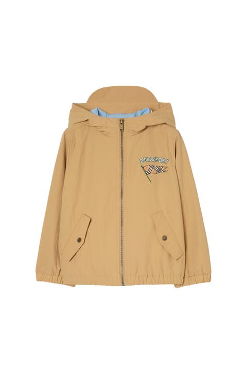 Flag Nylon Hooded Jacket