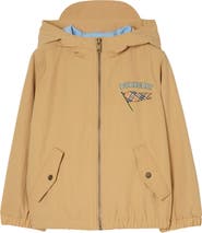 Burberry Flag Nylon Hooded Jacket