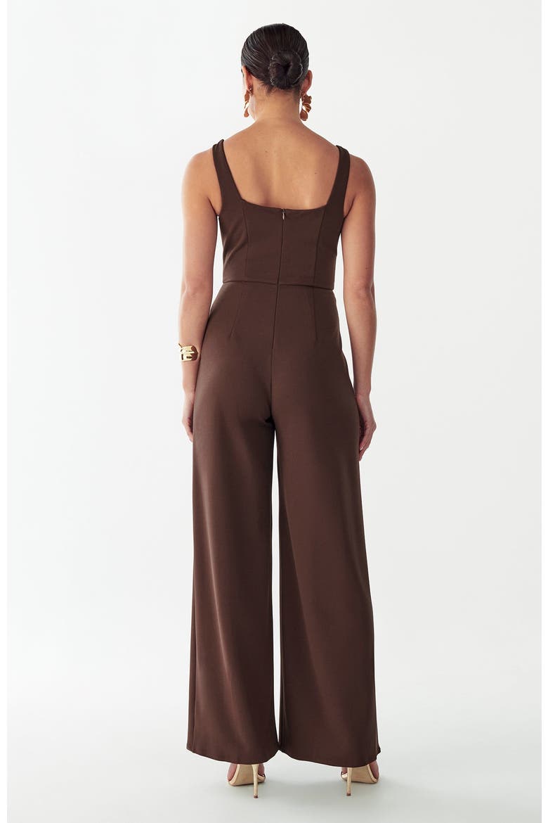 Anika Jumpsuit, Alternate, color, Chocolate