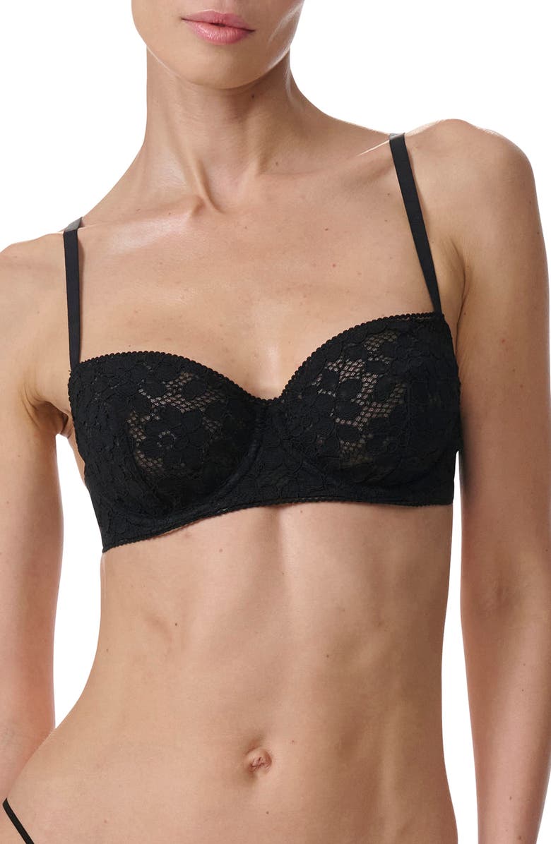 Wolford Lace Underwire Bra, Alternate, color, 