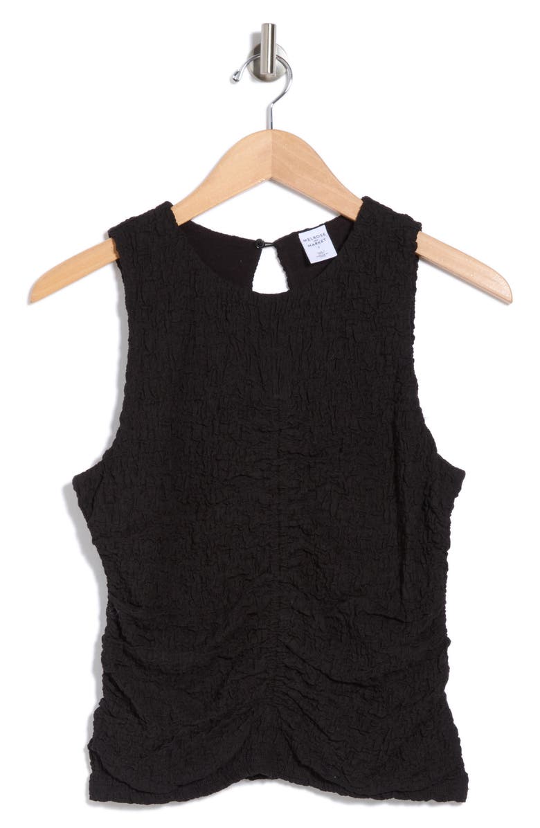 Melrose and Market Ruched Sleeveless Top, Alternate, color, 