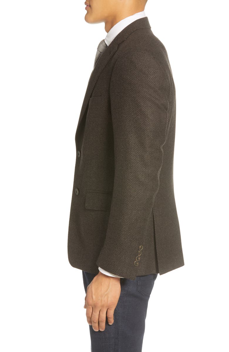 John W. Nordstrom<sup>®</sup> Traditional Fit Wool & Cashmere Sport Coat, Alternate, color, 