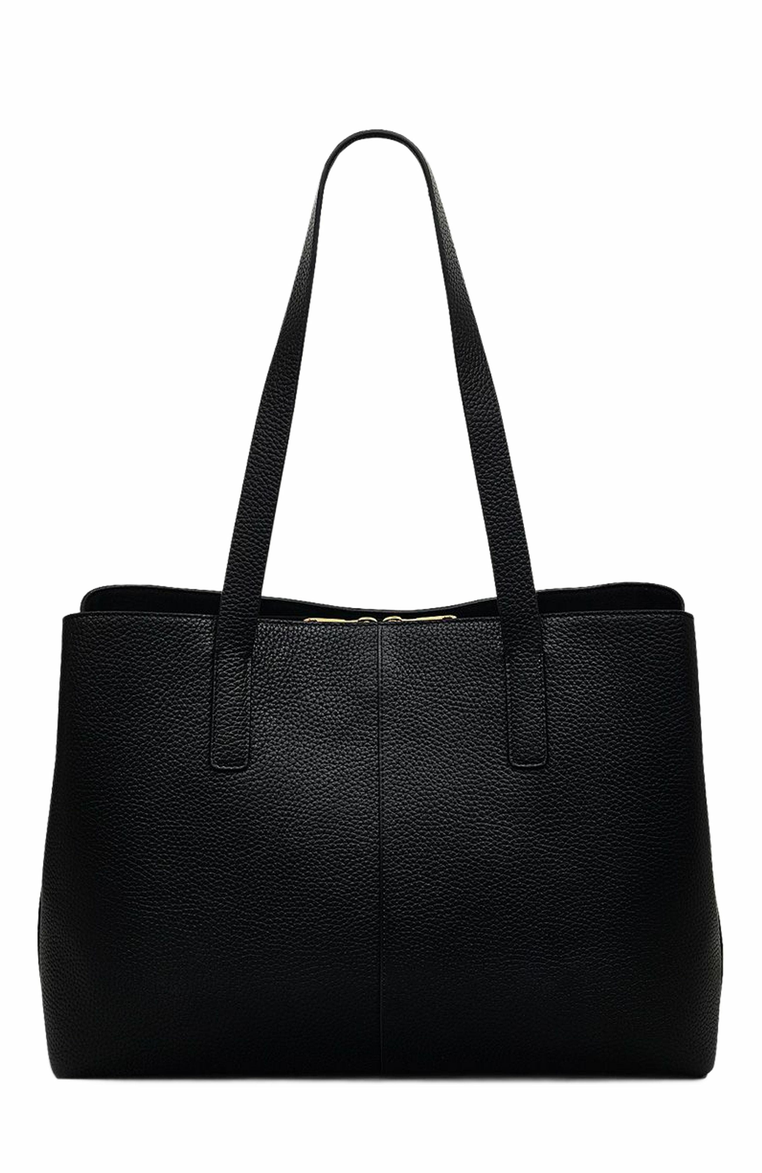 Radley Dukes Place Large Ziptop Shoulder Bag, Alternate, color, Black