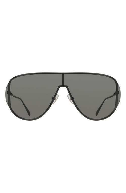Ferragamo 63mm Oversize Aviator Sunglasses In Black