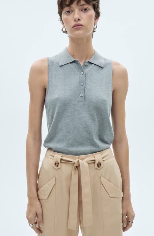 Shop Mango Belted Pants In Beige