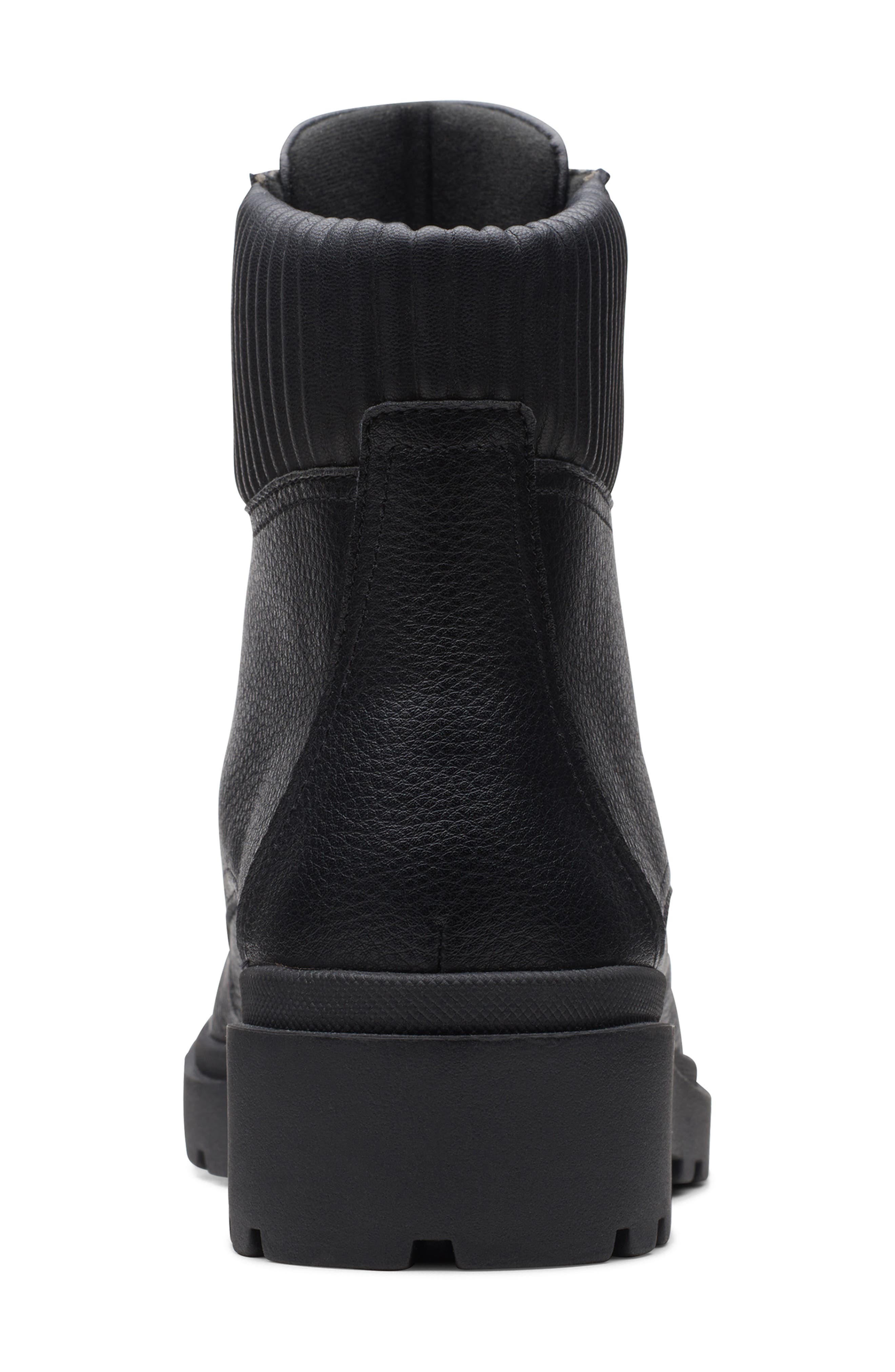 Clarks<sup>®</sup> Calla Zip Waterproof Boot, Alternate, color, 