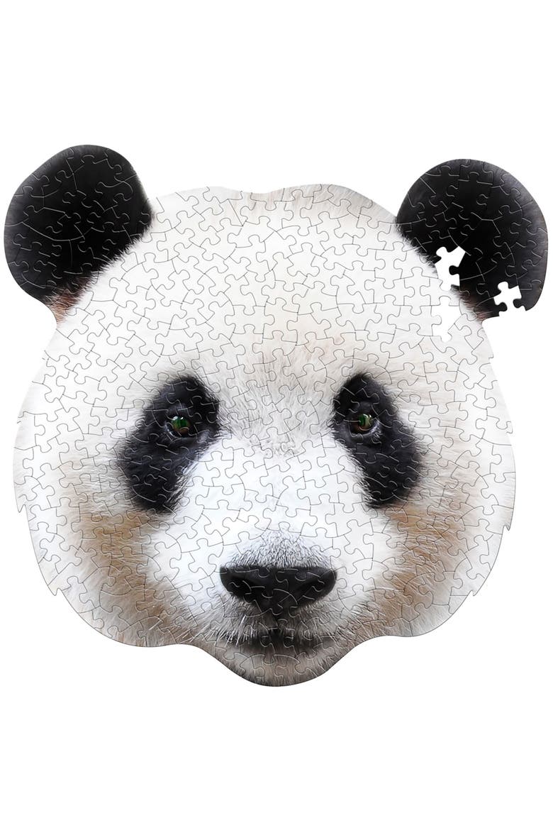 I Am Panda 300 Pieces Animal Shaped Jigsaw Puzzle, Alternate, color, Multicolored