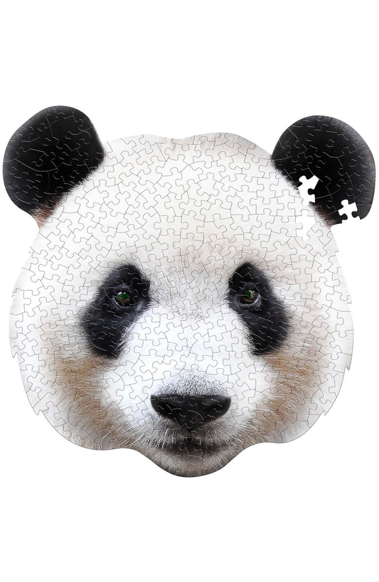 Madd Capp I Am Panda 300 Pieces Animal Shaped Jigsaw Puzzle, Alternate, color, Multicolored