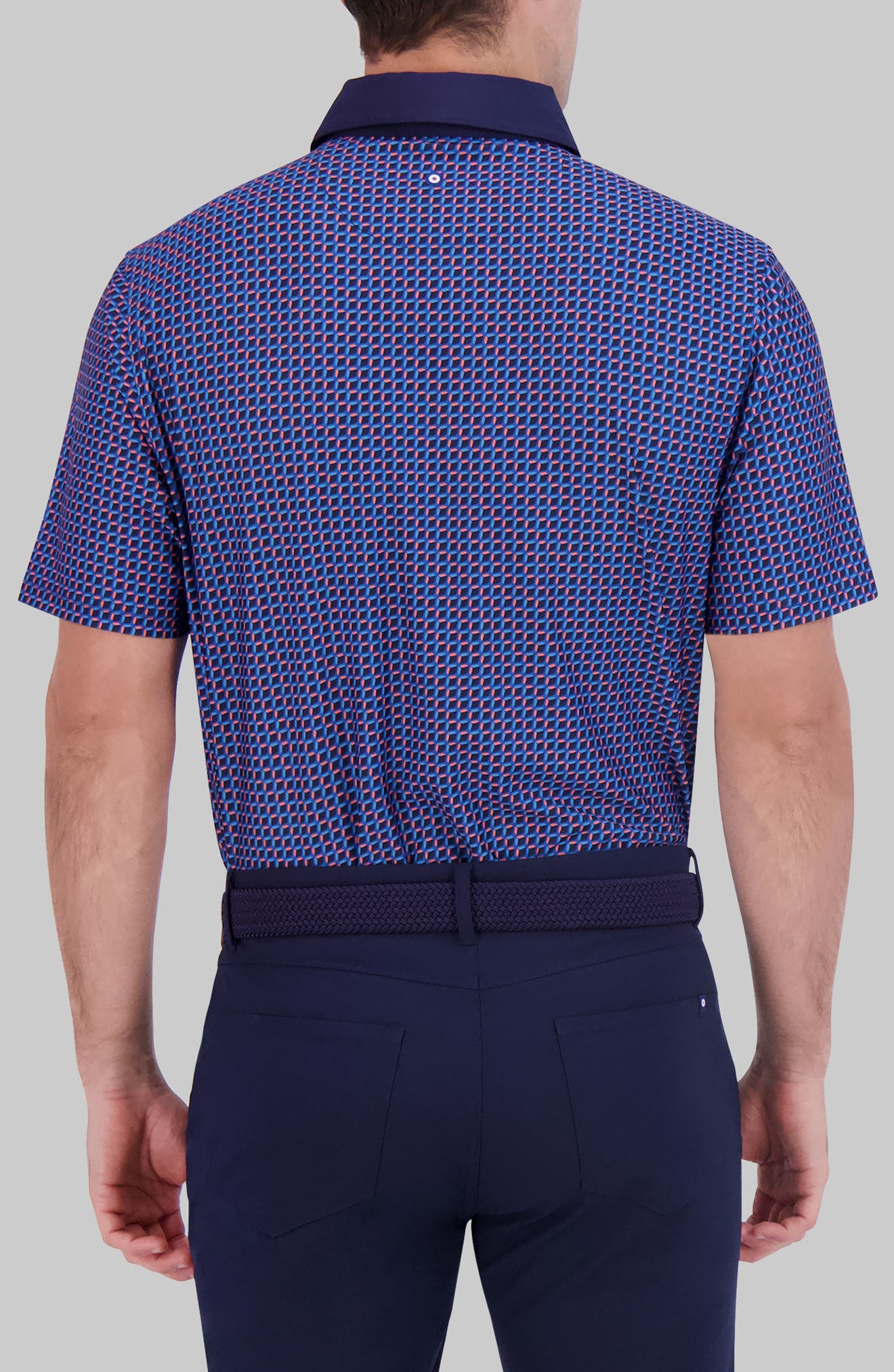 Retro Geo Performance Golf Polo - image 2