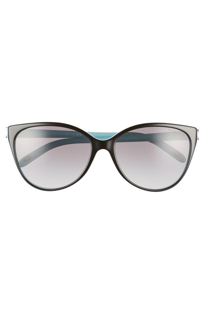 Tiffany & Co. 58mm Gradient Cat Eye Sunglasses, Alternate, color, 