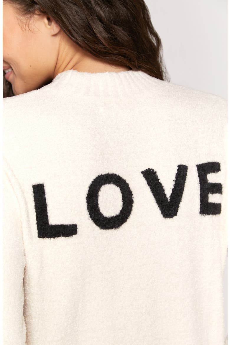 Love Serenity Chenille Sweater, Alternate, color, STONE