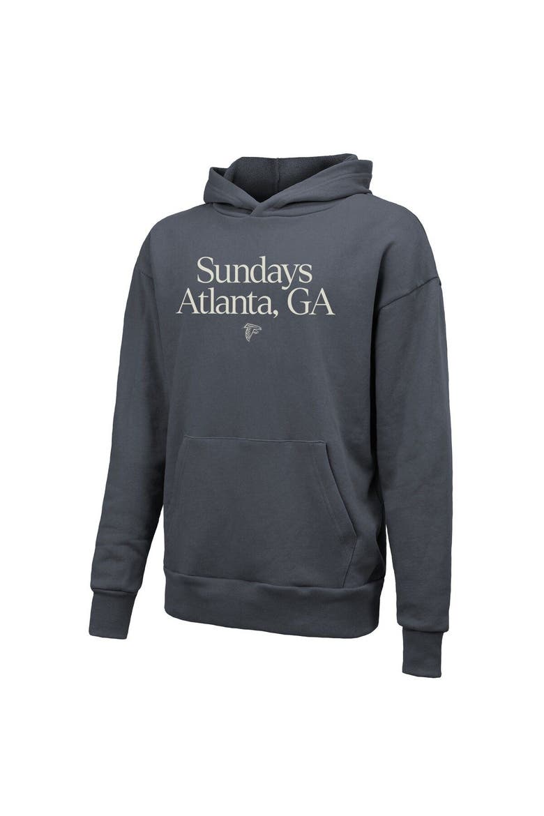 Unisex Majestic Threads  Gray Atlanta Falcons Sundays Pullover Hoodie, Alternate, color, Gray