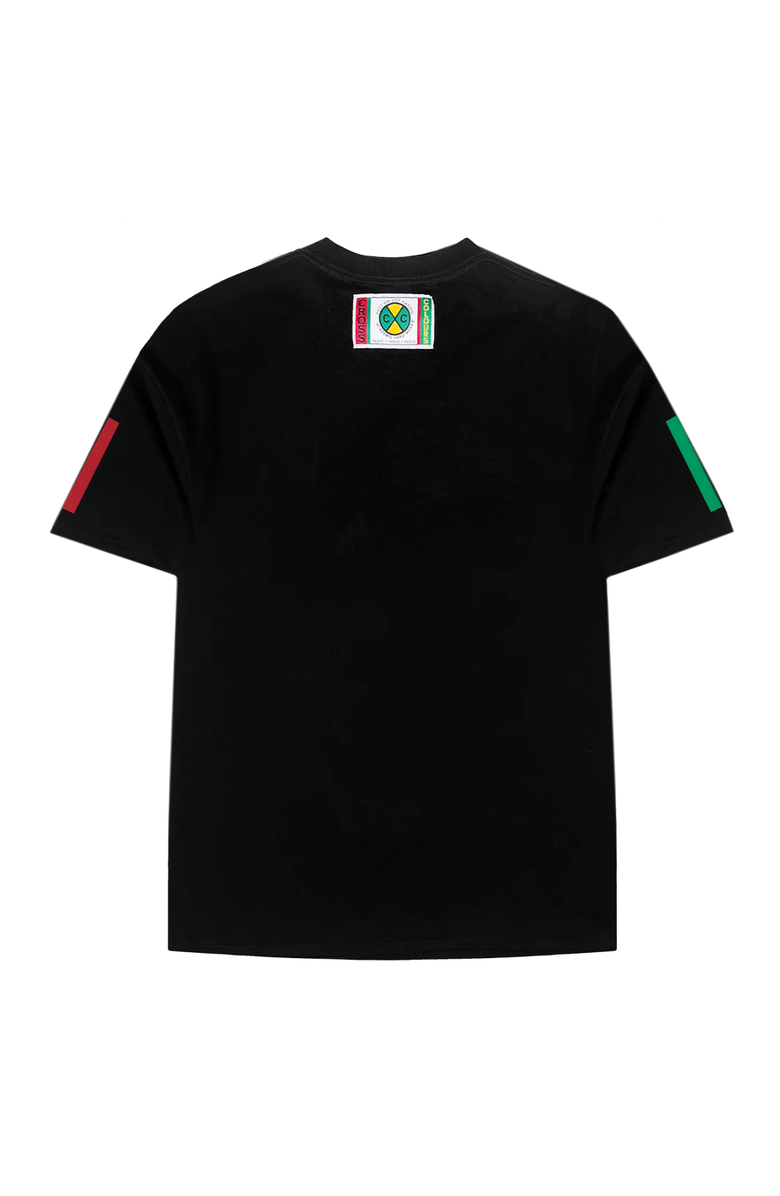 Cross Colours Flag Logo T-Shirt, Alternate, color, Black