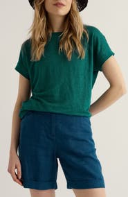 Seasalt Cornwall Carn Cove Linen T-Shirt