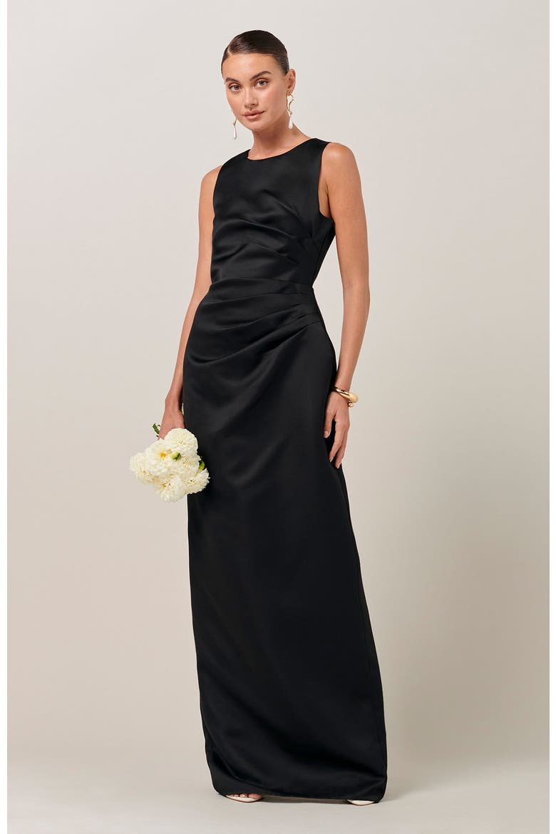 Estrella Gown, Alternate, color, Black