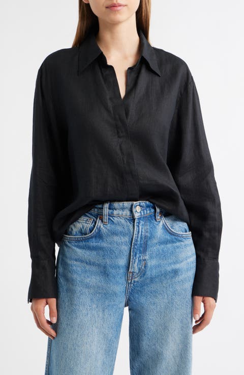 Oversize Linen Shirt
