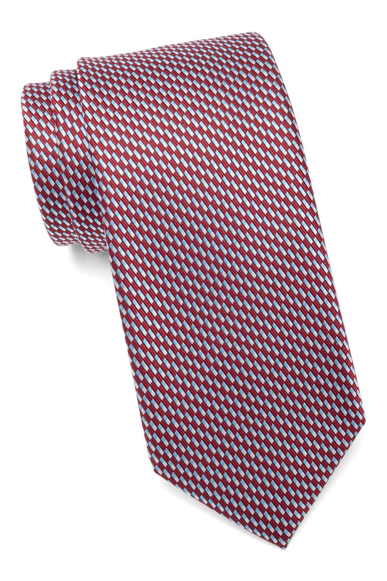 Boyd Mini Neat Tie, Main, color, RED