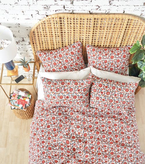 Carol & Frank 26" X 26" Colley Cotton Euro Pillow Sham In Multi