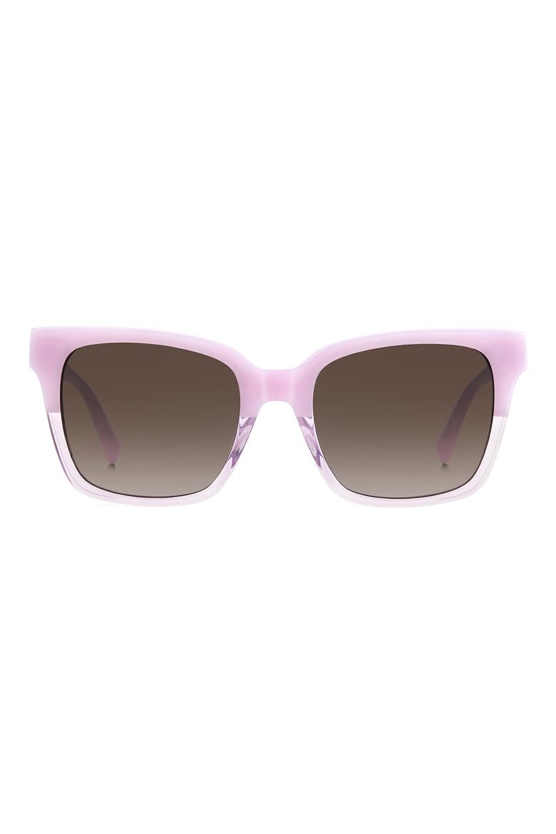 harlow 55mm square sunglasses, Main, color, VIOLET