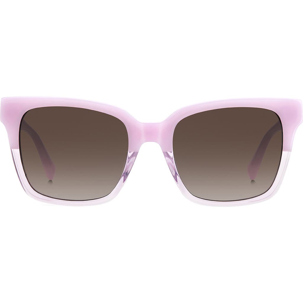 Kate Spade New York Harlow 55mm Square Sunglasses In Purple