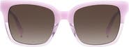 Kate Spade New York harlow 55mm square sunglasses
