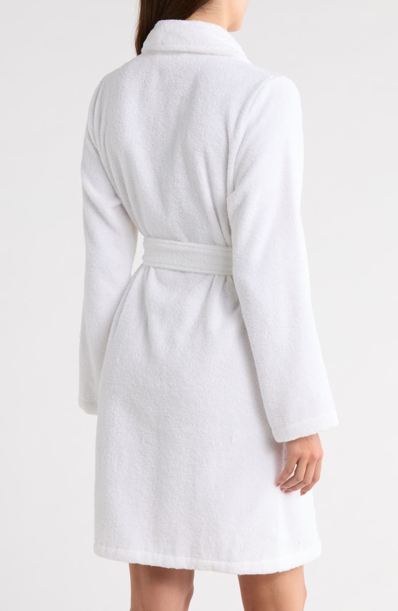 NORDSTROM RACK Cotton Terry Robe, Alternate, color, White