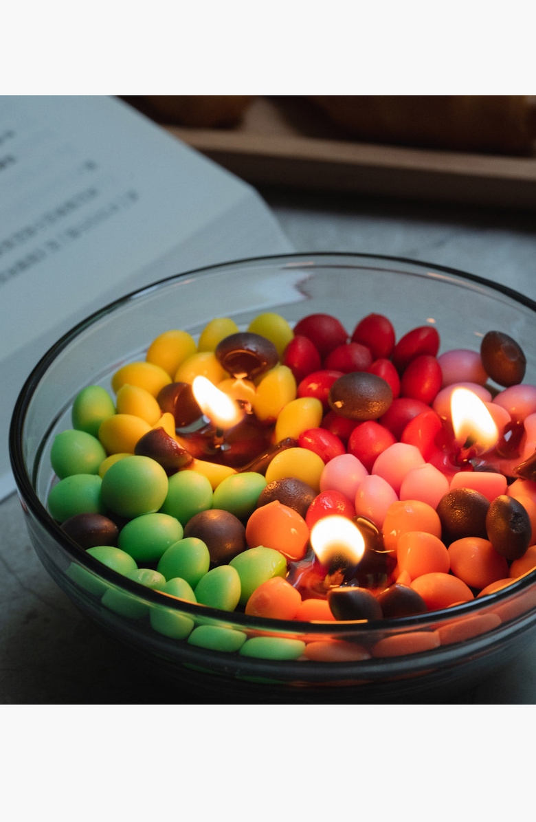 Southlake gifts Rainbow Sugar Bowl Scented Candle, Alternate, color, Multicolored Pastels